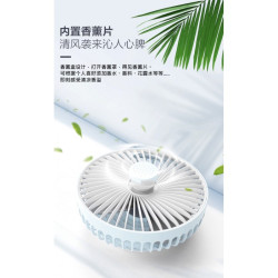 [ Ready Stock ] i-Fan XH-666 Portable Folding Rechargeable Desktop Aromatic USB Fan